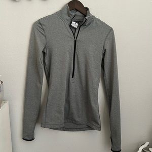 Grey Nike quarter zip